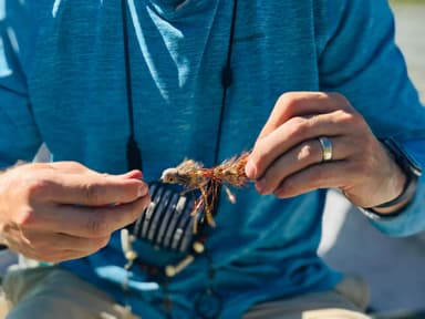 Streamer flies for trout fishing